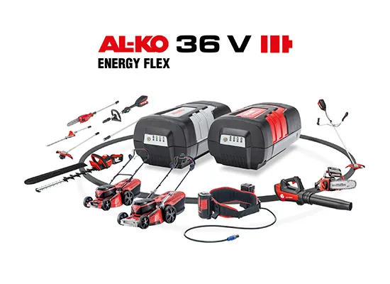 AL-KO ENERGY FLEX vezeték nélküli Akku-család | solo® by AL-KO kerti gépek